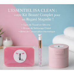 L'ESSENTIEL ISA CLEAN : Votre Kit Beauté Complet pour un Regard Magnifié !